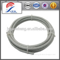 2.5-3.5mm coiled nylon coated steel cable